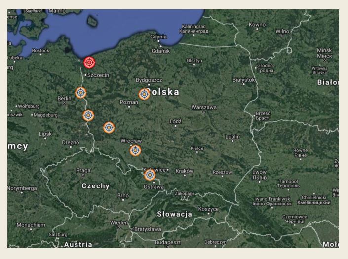 Dotychczas odkryte rondele na terenie Polski przedruk za uprzejmą zgodą twórcy www.praslowianie.pl